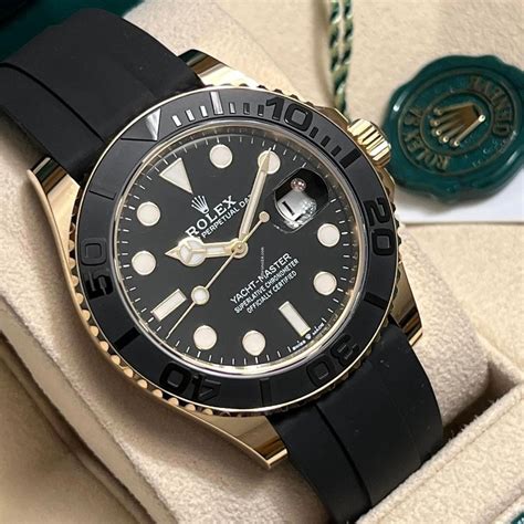 gold silbernen rolex yachtmaster|Rolex Yacht‑Master 42 in Gold, M226659.